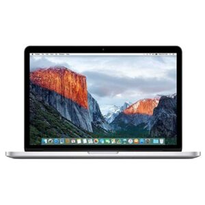 Apple MacBook Pro Laptop A1398(15-Inch, 2013) Intel core i7, 2GHz, 8GB RAM, 256GB SSD , 1.5GB VRAM, FaceTime HD Camera, ENG KB Silver - Renewed